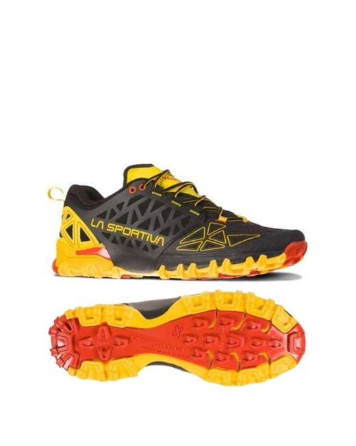 La Sportiva Yellow Bushido Ii Trail Shoes for men