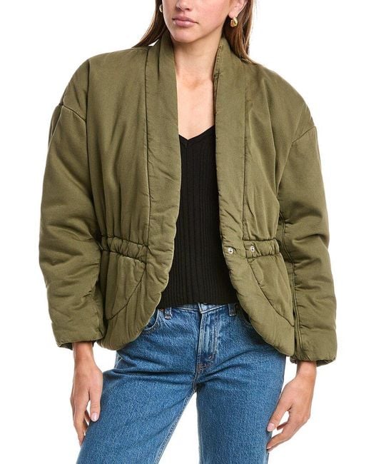 Ba&sh Green Caly Jacket
