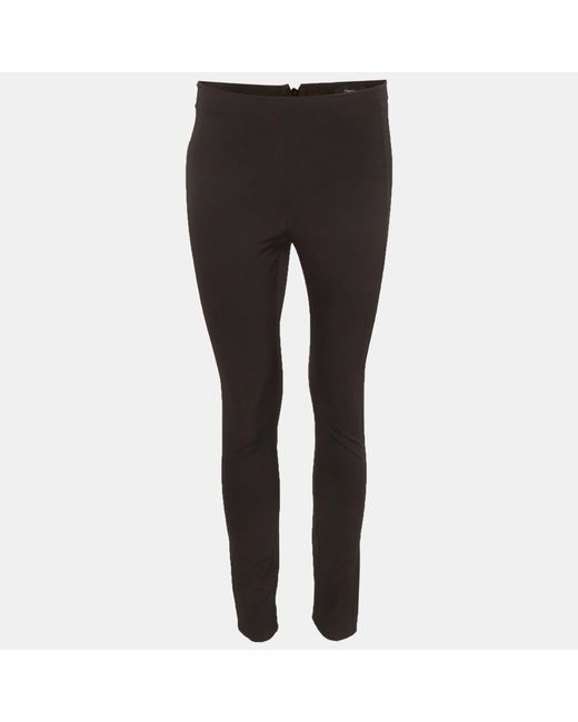 Theory Black Jersey Skinny Navalane Becker Pants