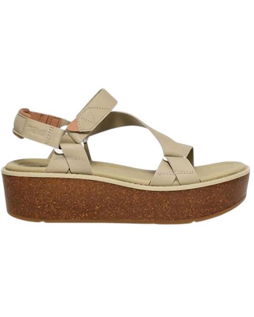 Teva Metallic Madera Wedge Sandals