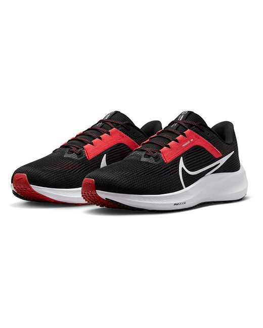 Nike Red Air Zoom Pegasus 40 Fitness Workout Running & Training Shoes for men