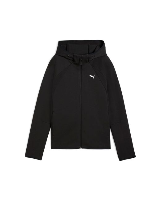 PUMA Black Evostripe Zip Up Hoodie