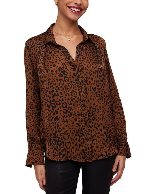 Bella Dahl Brown Button Down Shirt
