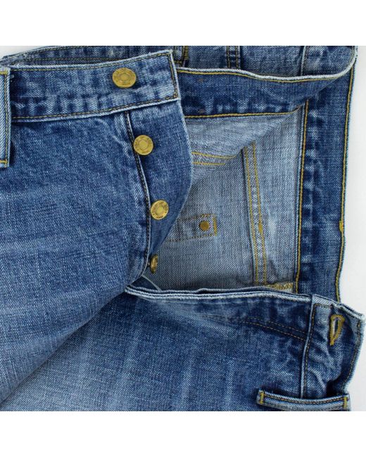 Fear Of God Blue Fifth Collection' Cotton Denim Slim-fit Jeans for men