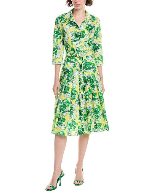 Samantha Sung Green Audrey 4 Shirtdress