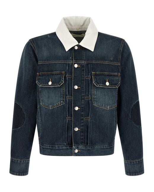 NAMACHEKO Blue Cotton Jacket for men