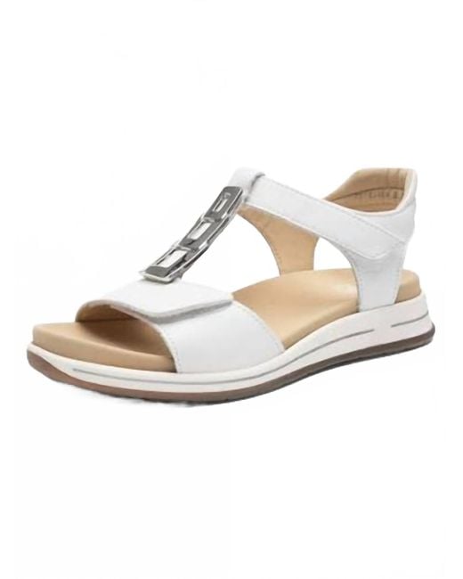 Ara White Osaka Sandal