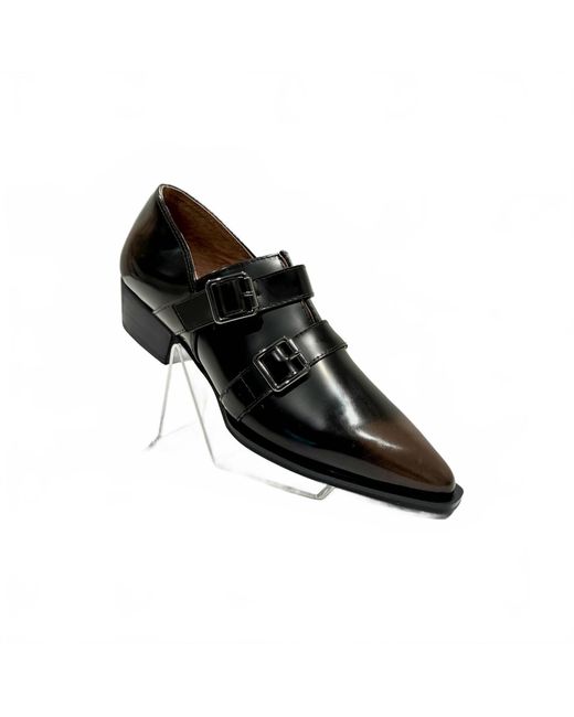 All Black Black Monk Loafers