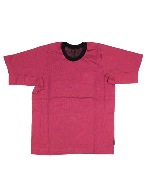 Byborre Pink Fuschia Short Sleeve T-shirt for men