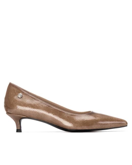 Xti Brown 144727 Kitten Heeled Sandals