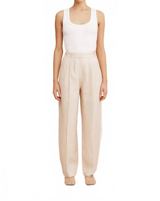 Posse Natural Lucille Stripe Trouser