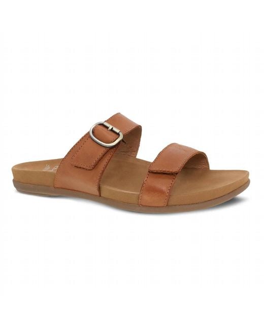 Dansko Brown Justine Sandals