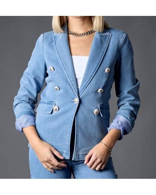 Blue Revival Blue Miley Recycled Blazer