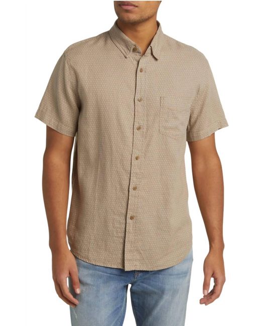 Rails Natural Carson Button Up Shirt for men