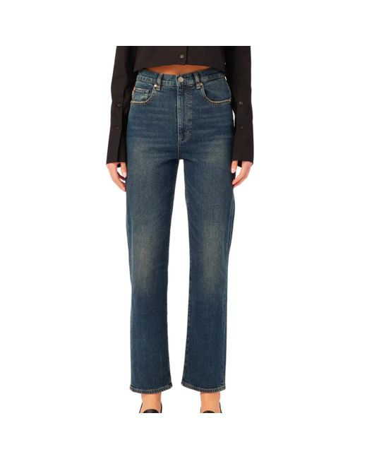 DL1961 Women's Blue Enora Cigarette High Rise Jeans