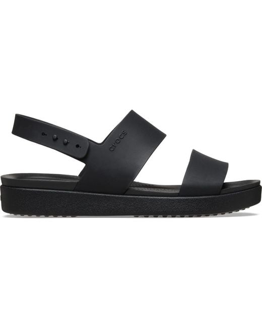 CROCSTM Black Brooklyn Backstrap Low Low