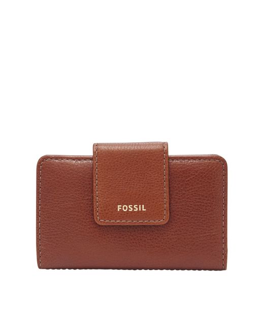 Fossil Red Madison Leather Multifunction