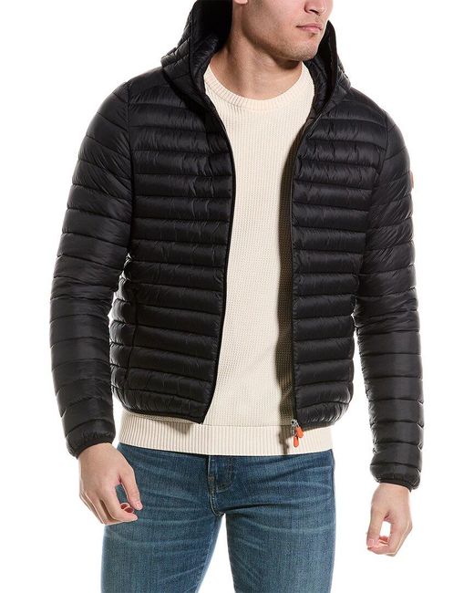 Save The Duck Black Donald Jacket for men