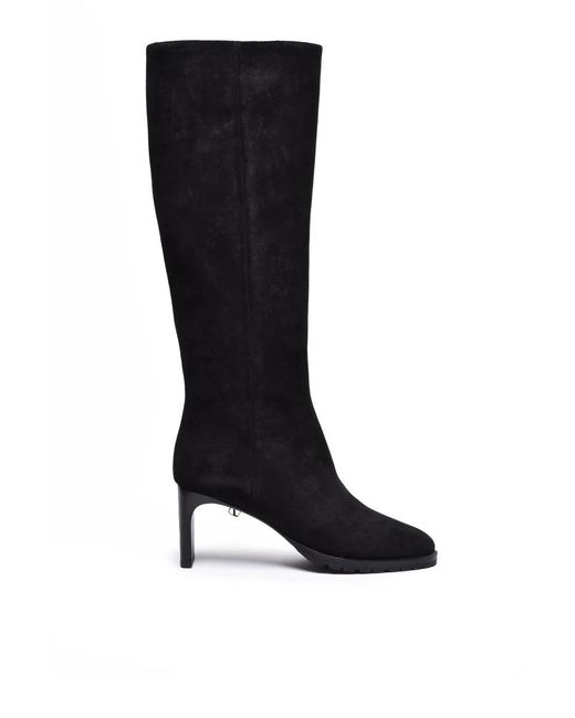 Skorpios Black Suede Boots