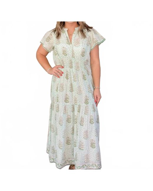 Uncle Frank Gray Sea Worthy Maxi Dress
