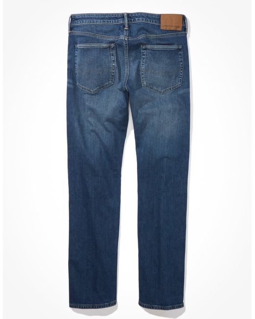 American Eagle Outfitters Blue Ae Easyflex Relaxed Straight Jean for men