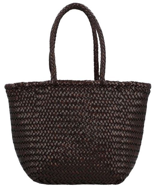 Dragon Diffusion Black Grace Small Leather Shoulder Bag