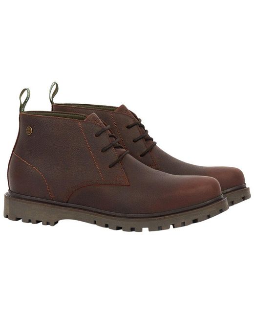 Barbour Brown Cairngorm Leather Boot for men