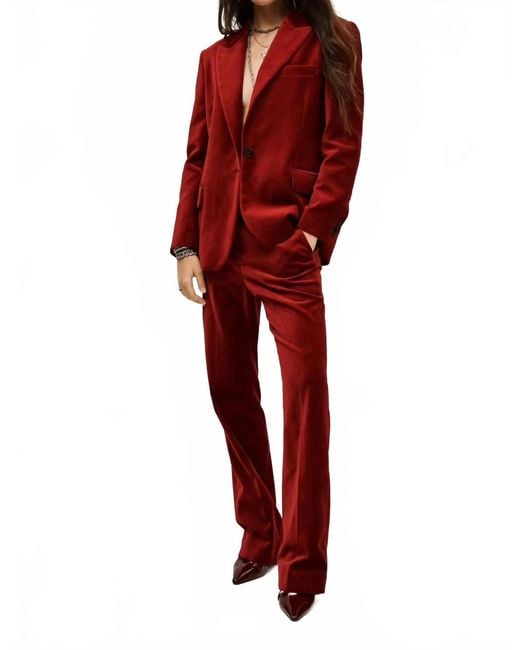 Ba&sh Red Veste Boop Jacket