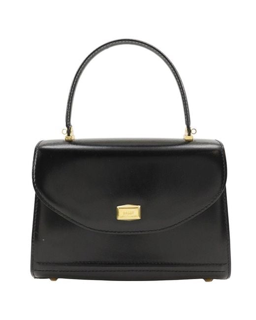 Bally Black One Handle Leather Handbag
