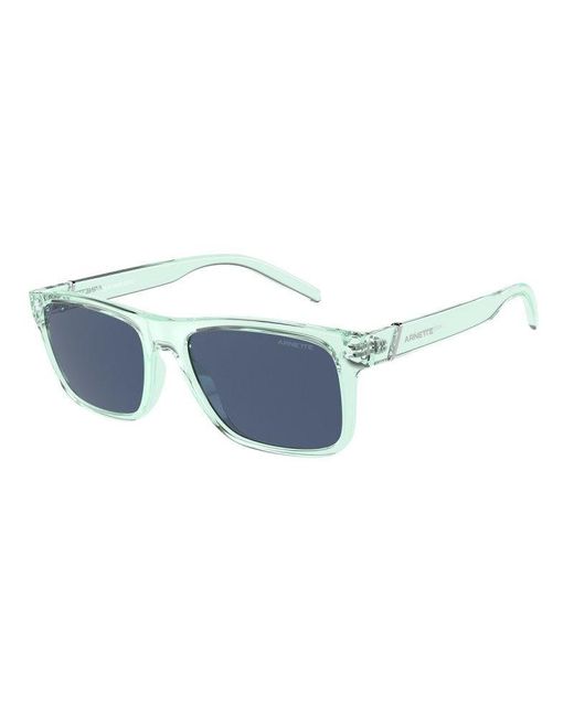 Arnette Blue 55mm Transparent Icy Sunglasses An4298-279680-55 for men