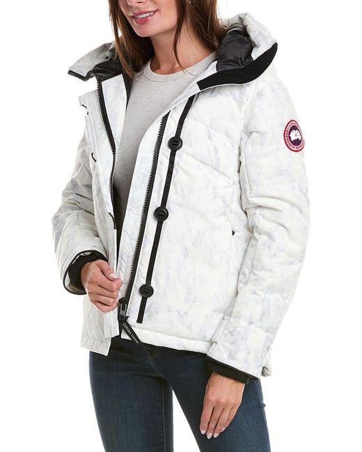 Canada Goose Elmvale Down Parka in White Lyst