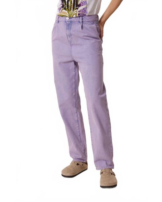 Leon & Harper Purple Patrick Pl4 Jeans