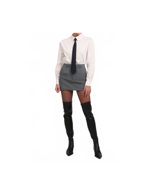 Parentesi Black Brisha Mini Skirt