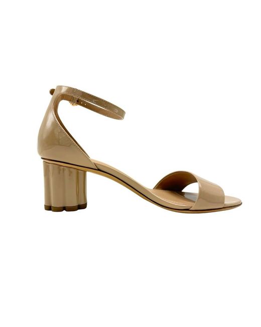 Ferragamo Metallic Eraclea 5Cm Heels