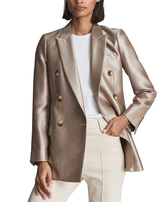 Reiss Brown Mimi Blazer