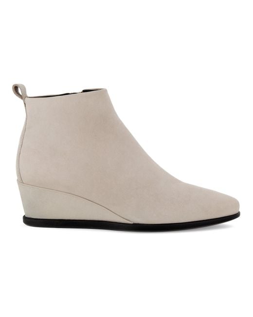 Ecco Shape 45 Wedge Ankle Boot in Grey Rose (Gray) | Lyst