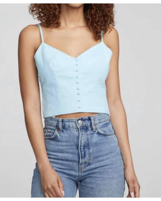 Chaser Brand Blue Cara Top