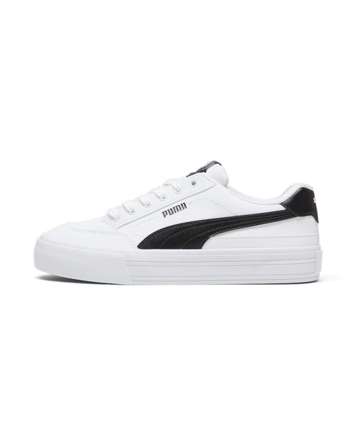 PUMA White Court Classic Vulc Formstrip Sl Sneakers for men