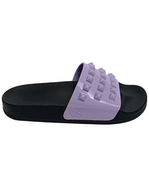 Carmen Sol Blue Franco Sandal
