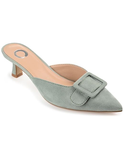 Journee Collection Brown Vianna Pump