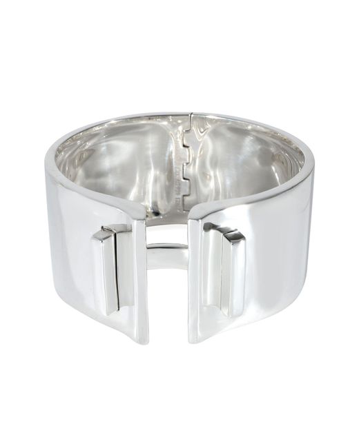 Tiffany & Co White Vintage Hinged T Bar Bracelet