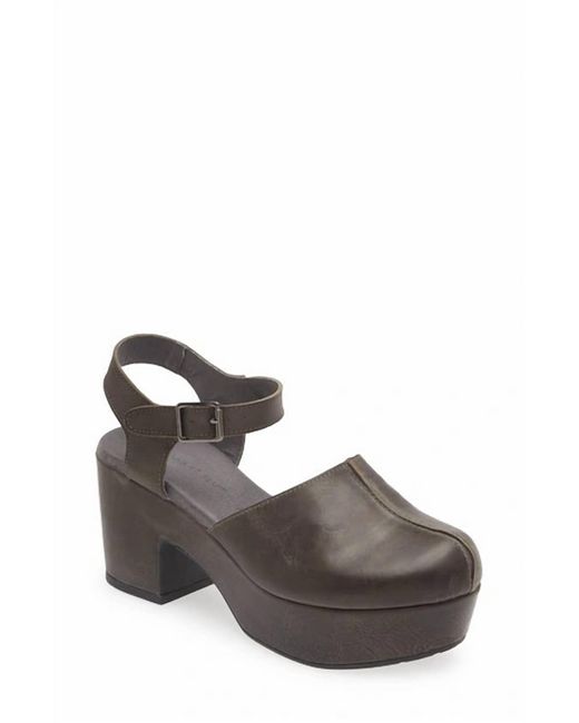 Chocolat Blu Gray Gabrielle Platform Sandal