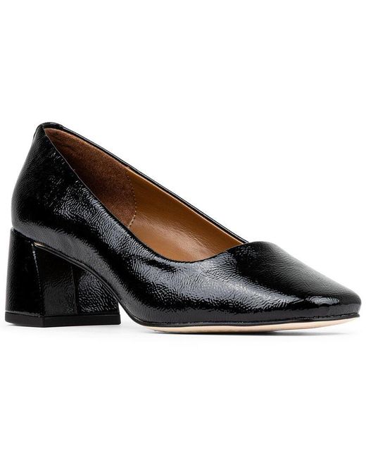 Donald J Pliner Black Aquarius Pump