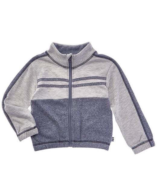 Splendid Gray Blake Block Stripe Jacket