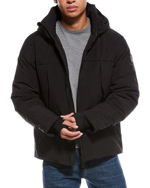 Noize Black Hans Parka for men