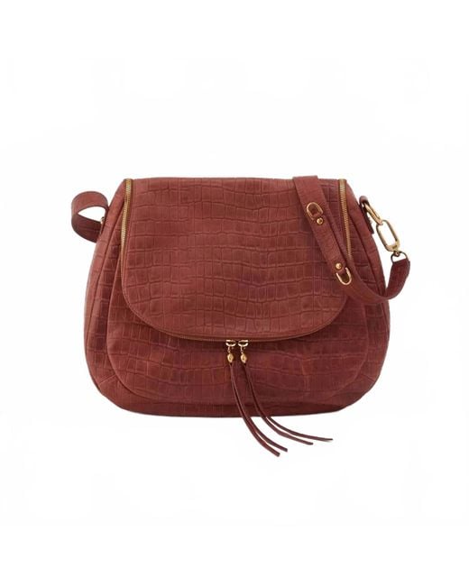 Hobo International Red Fern Convertible Shoulder Bag