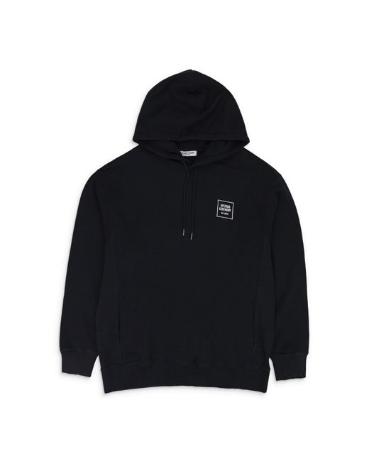 Opening Ceremony Black Mini Box Logo Hoodie for men