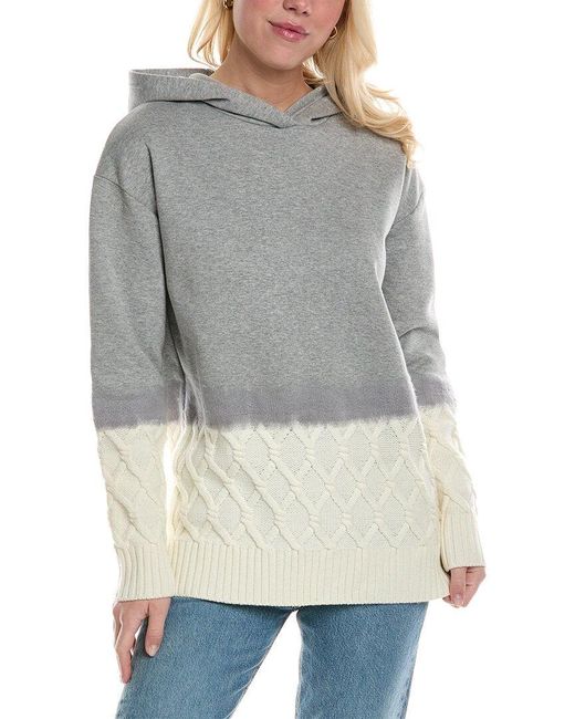 Marella Gray Yen Wool-blend Sweatshirt