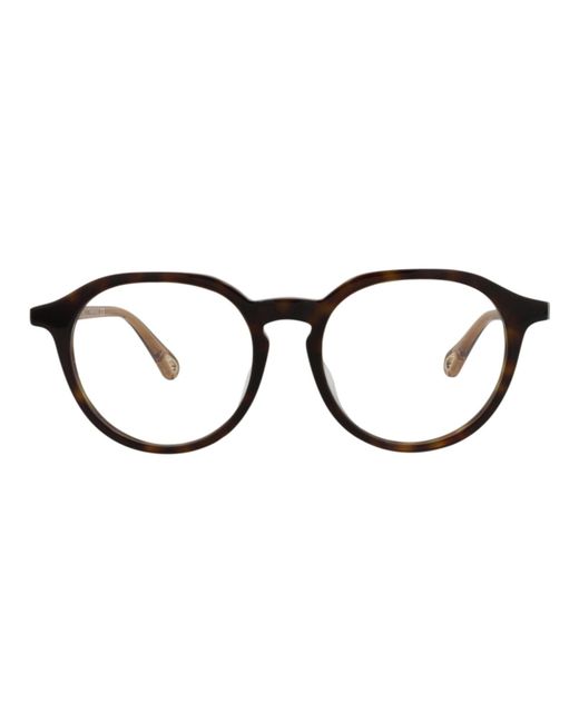 Chloé Brown Round-Frame Bio Acetate Optical Frames