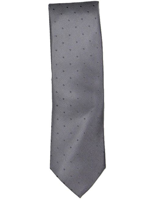 Calvin Klein Gray Silk Business Neck Tie for men